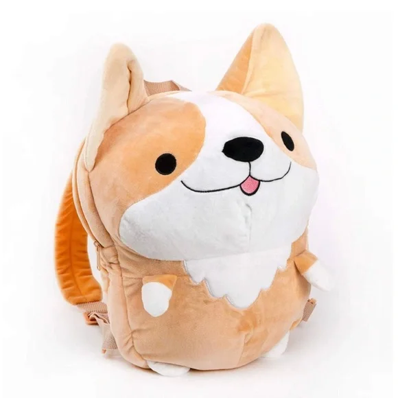 Smoko | Bags | Smoko Corgi Plush Backpack | Poshmark display picture 2